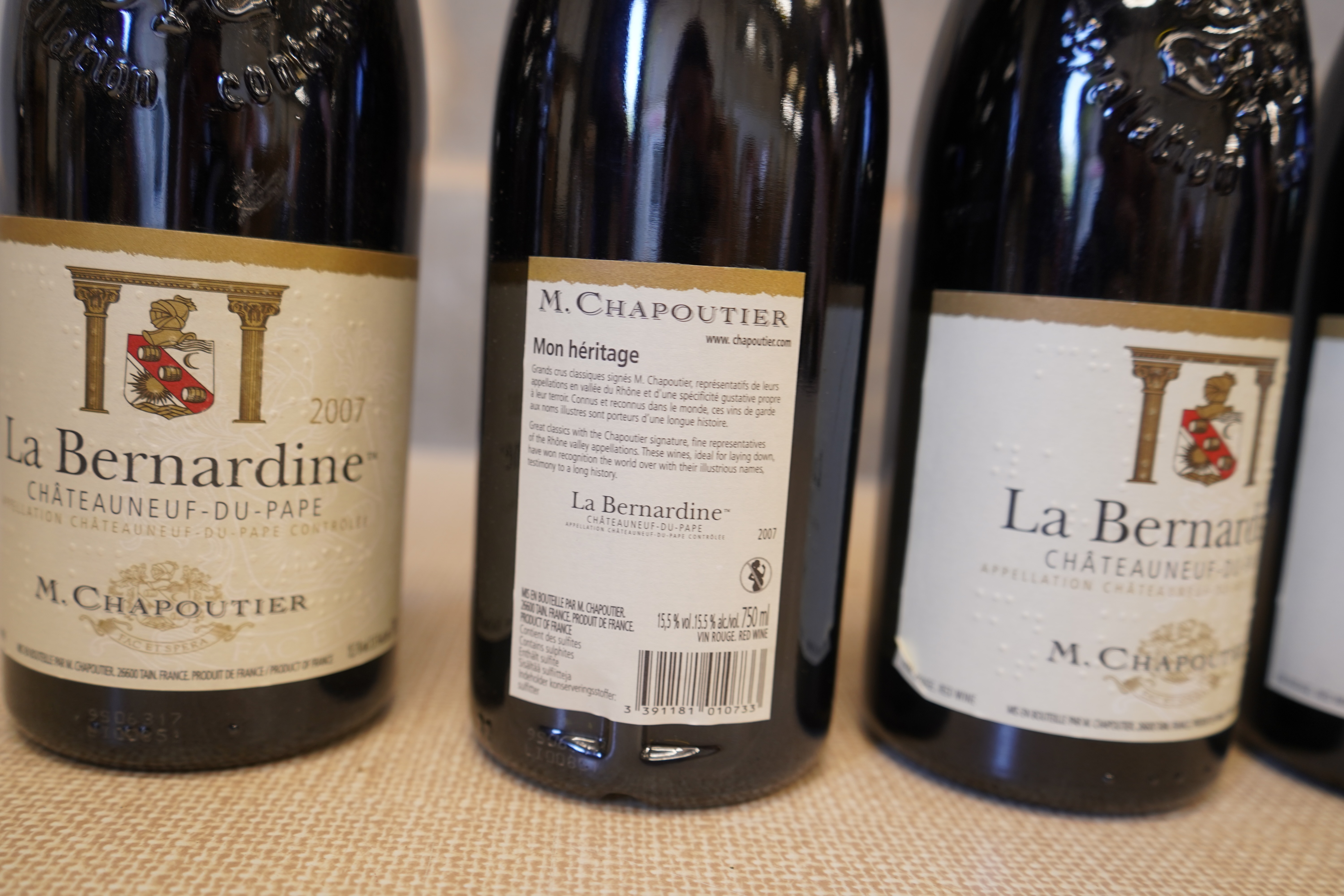 Domaine M. Chapoutier Châteauneuf-du-Pape Bernardine, 2007